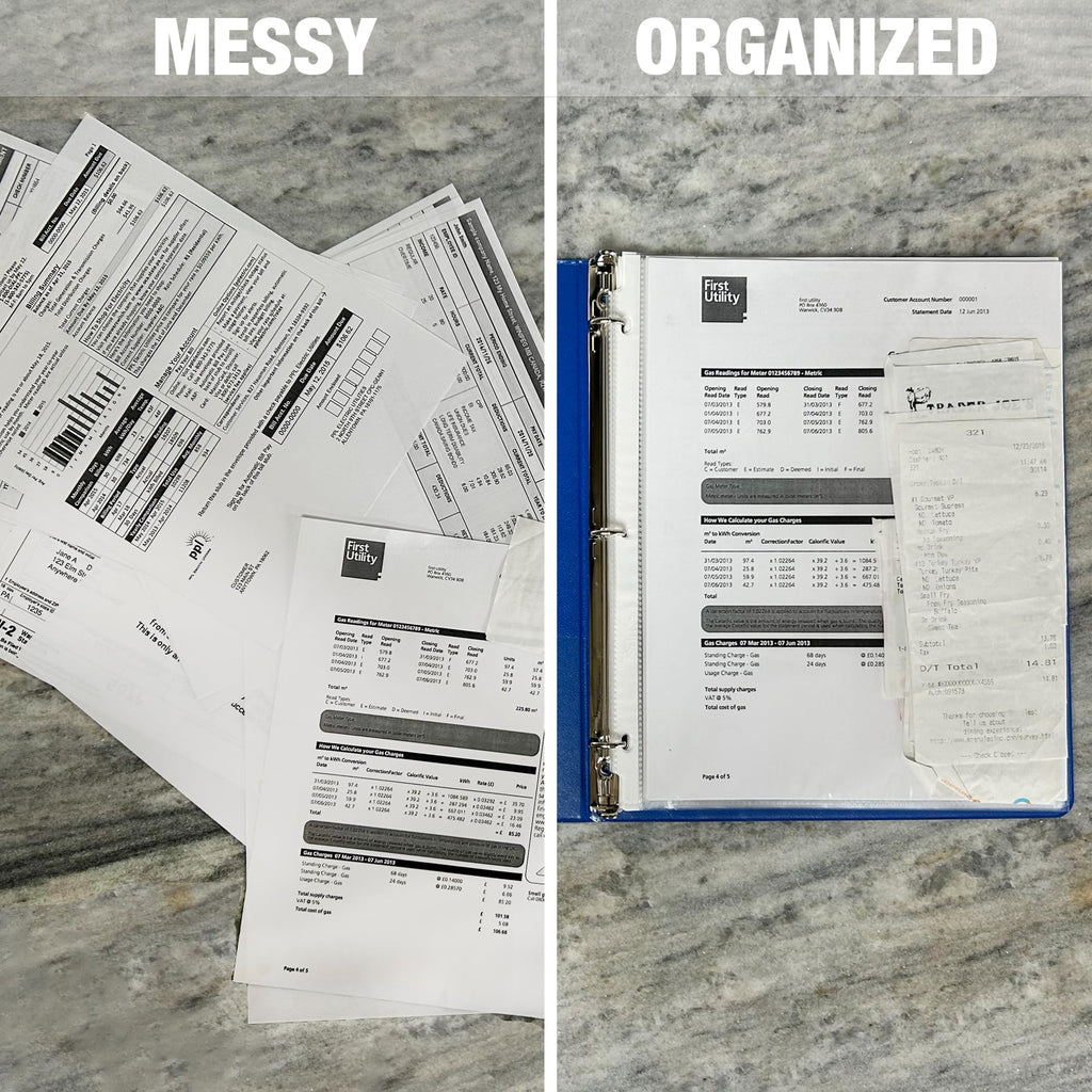 Samsill 200 Pack Sheet Protectors, 8.5x11 Inch Page Protectors for 3 Ring Binder, Standard Weight, Non-Glare Protector, Letter Size, Top Loading, Acid Free